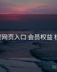 p站视频网页入口 会员权益 核心要点