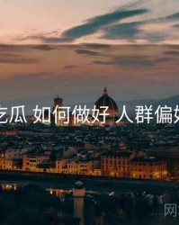 吃瓜 如何做好 人群偏好